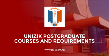 UNIZIK Postgraduate Courses