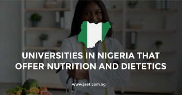 Universities in Nigeria Offering Nutrition and Dietetics