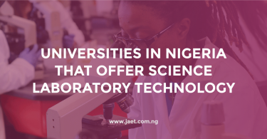 Universities that Offer Science Laboratory Technology in Nigeria