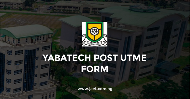 YABATECH Post UTME Form