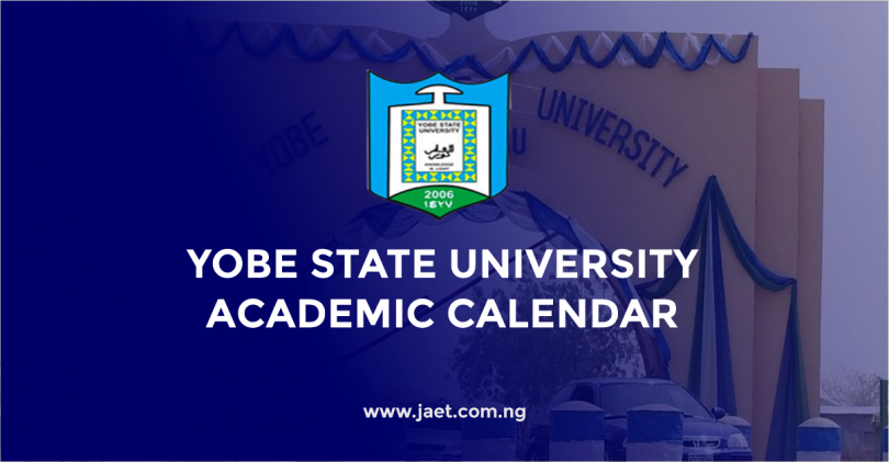 Yobe State University Academic Calendar