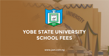 Yobe State University School Fees