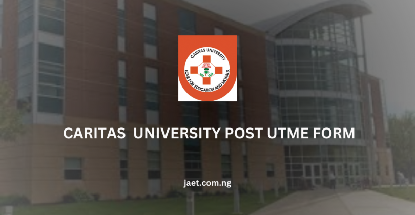 Caritas University Post UTME Form