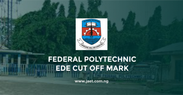 Federal Polytechnic Ede Cut Off Mark
