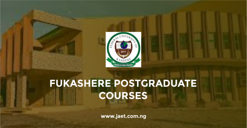 FUKASHERE Postgraduate Courses