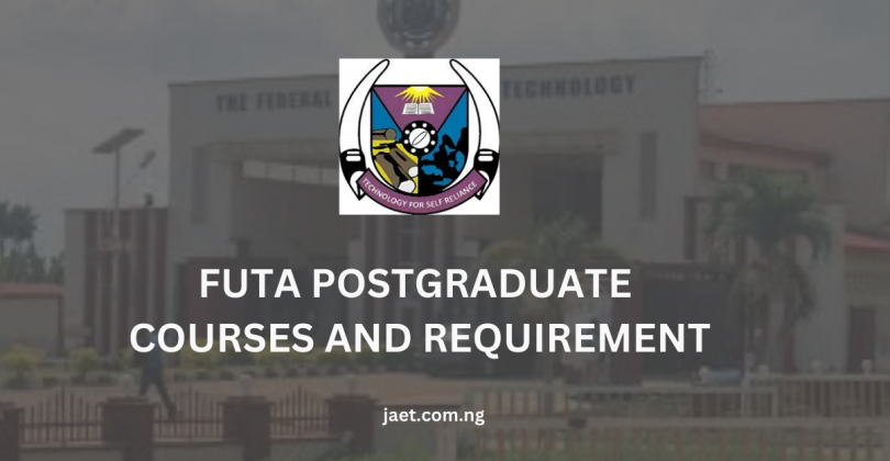 FUTA Postgraduate Courses