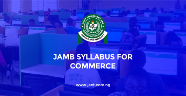 JAMB Syllabus for Commerce