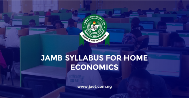 JAMB Syllabus for Home Economics