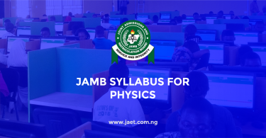JAMB Syllabus for Physics
