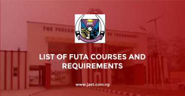 FUTA Courses