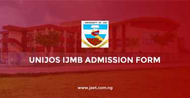 UNIJOS IJMB Admission Form